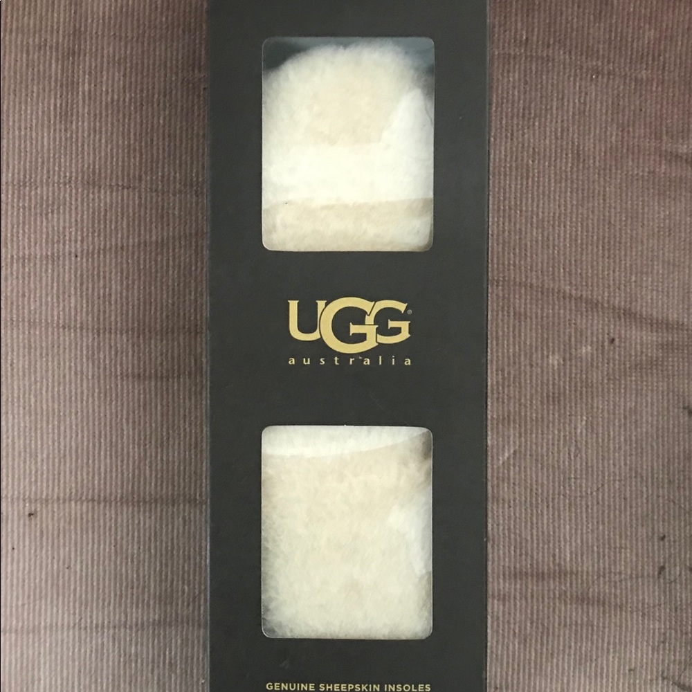 Ugg Sheepskin Insoles, White, authenticate size 9